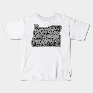 Proud Oregon Native Kids T-Shirt